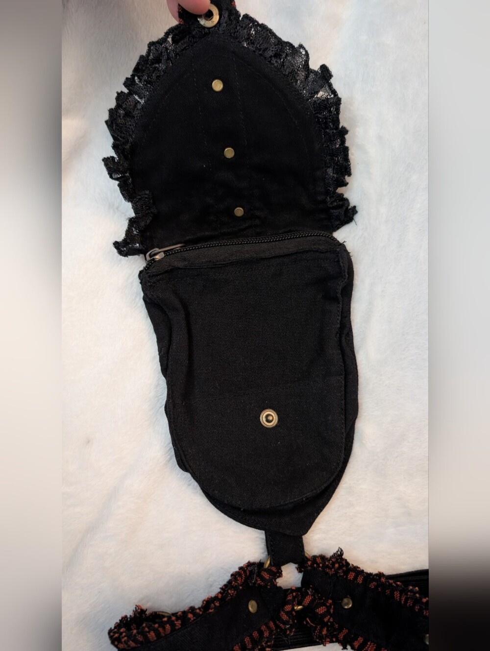 Talismana Designs Thigh garter bag Cotton steampunk festival - Picture 6 of 6
